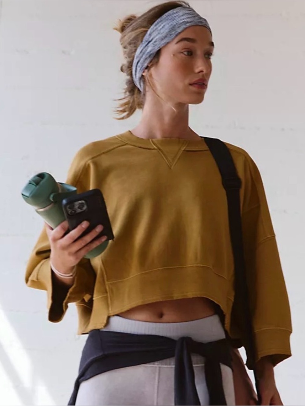 Free People Intercept Short Sleeve Pullover. NWT. Bronze